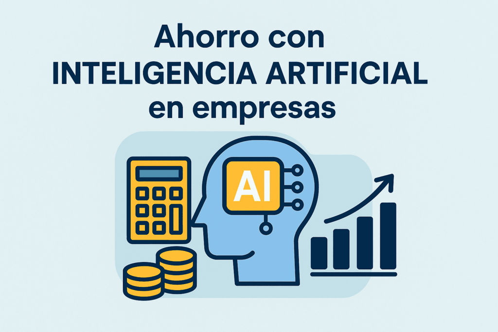 ahorro con inteligencia artificial en empresas